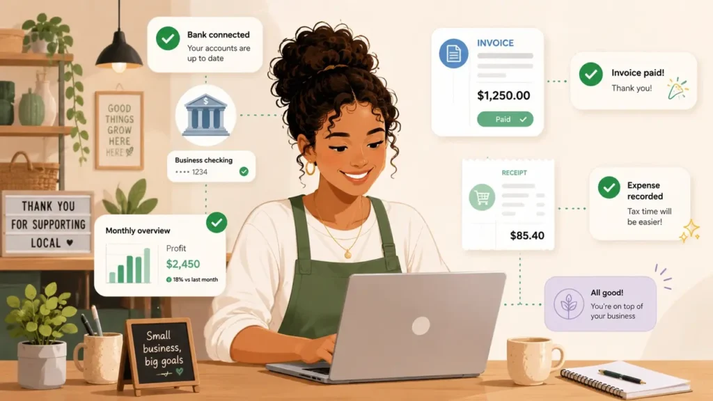 How to set up best AI accounting software for small business USA step by step,