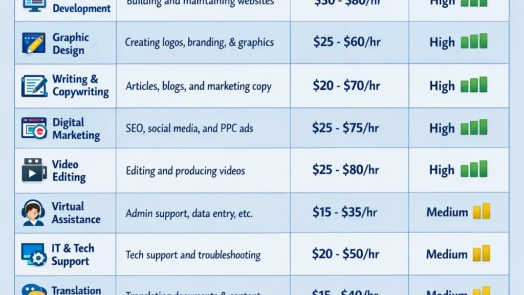 You earn a share of the money businesses make you.