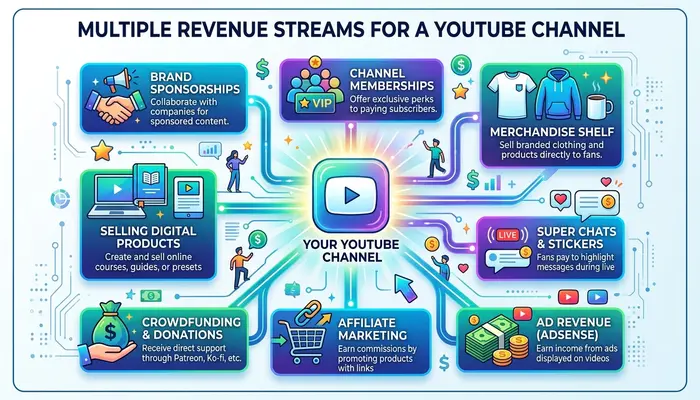 Monetisation strategies for faceless YouTube channels