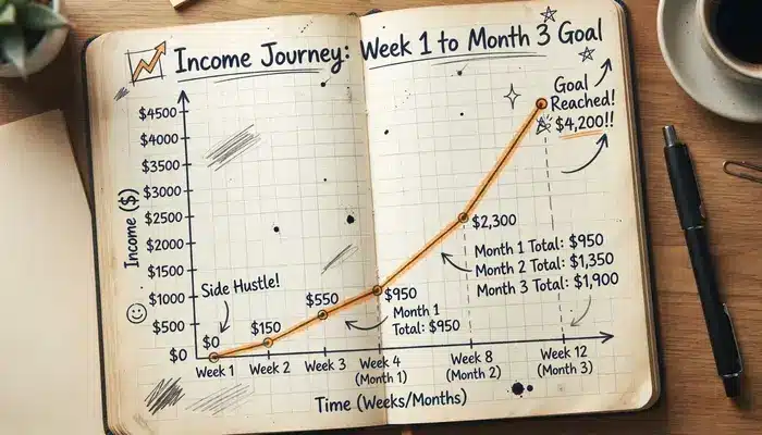 Real results making money with ChatGPT in USA legally over 3 months