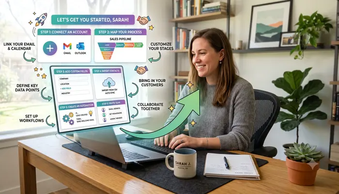 How to Set Up CRM Software - Complete Beginner's Guide for Freelancers