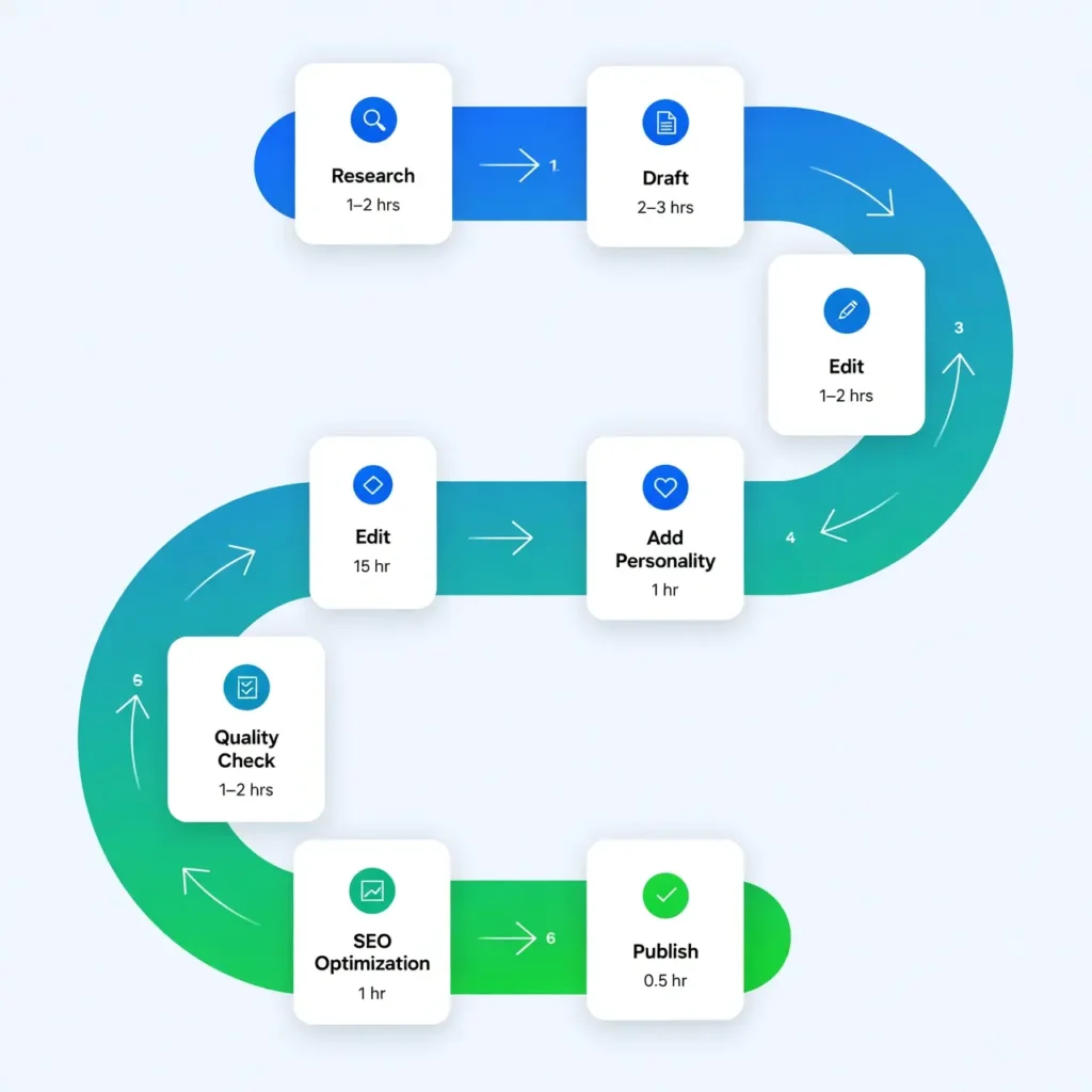 7 steps AI writing workflow to freelance writers with the best AI tools to write freelance 2026.