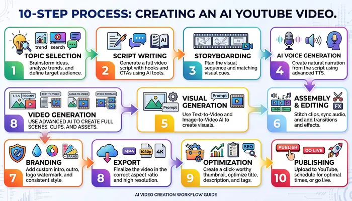 Expert tips for successful YouTube automation using AI video generators