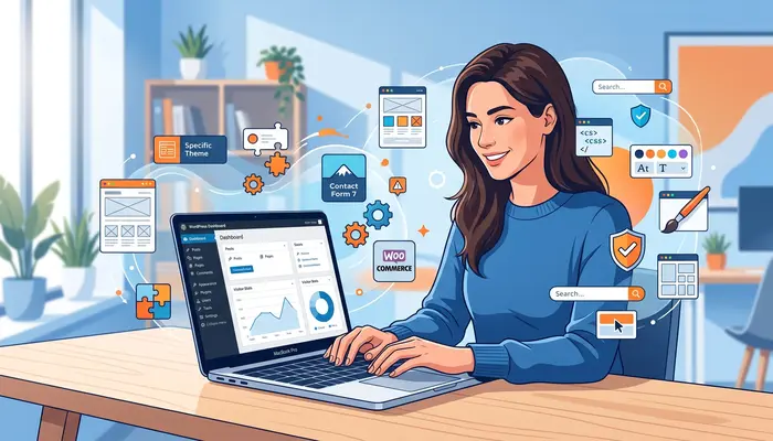 Freelance WordPress Developer Building Customized Websites in 2026. Best Niches for Freelancing in 2026