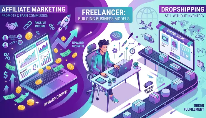"Profitable Niches for Freelancing in Affiliate Marketing and Dropshipping 2026. Best Niches for Freelancing in 2026