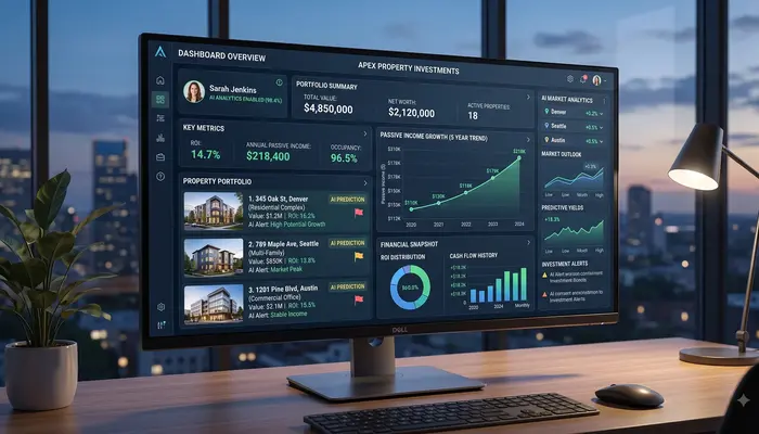 AI-powered passive real estate investing analytics