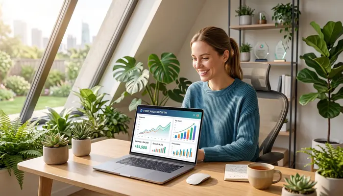 Price Freelance Services successfully while working from home office in USA