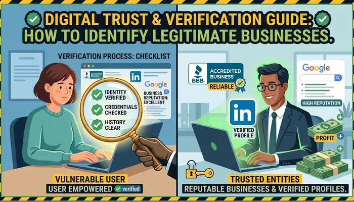 Research and verify freelance clients to avoid freelance scams in USA - client verification checklist