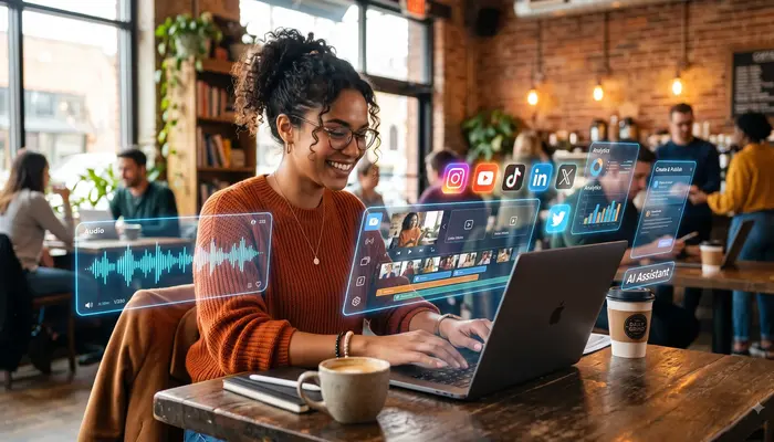 How to build an AI content agency - entrepreneur using AI tools for content creation