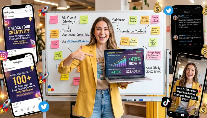 Effective marketing strategies for selling AI prompts online without ads