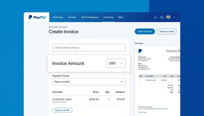 How to set up freelancer payment systems using PayPal invoicing